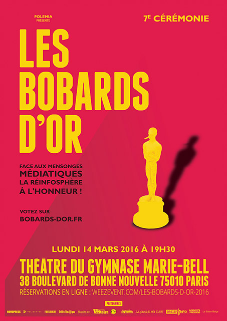 Bobards d'Or 2016 : l'affiche