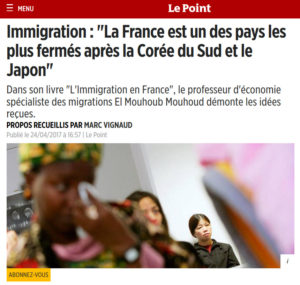 Immigration : "La France est un des pays les plus fermés après la Corée du Sud et le Japon"
